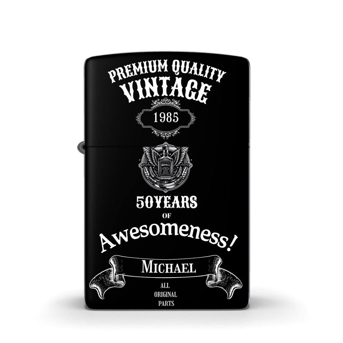 Zippo® Lighter – Michael 50 Years Birthday Gift, Personalized Keepsake