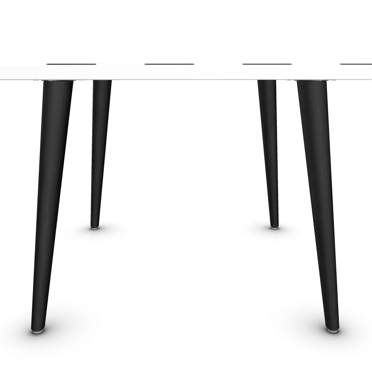 Black & White Checkered Coffee Table – Handmade Designer Accent Table