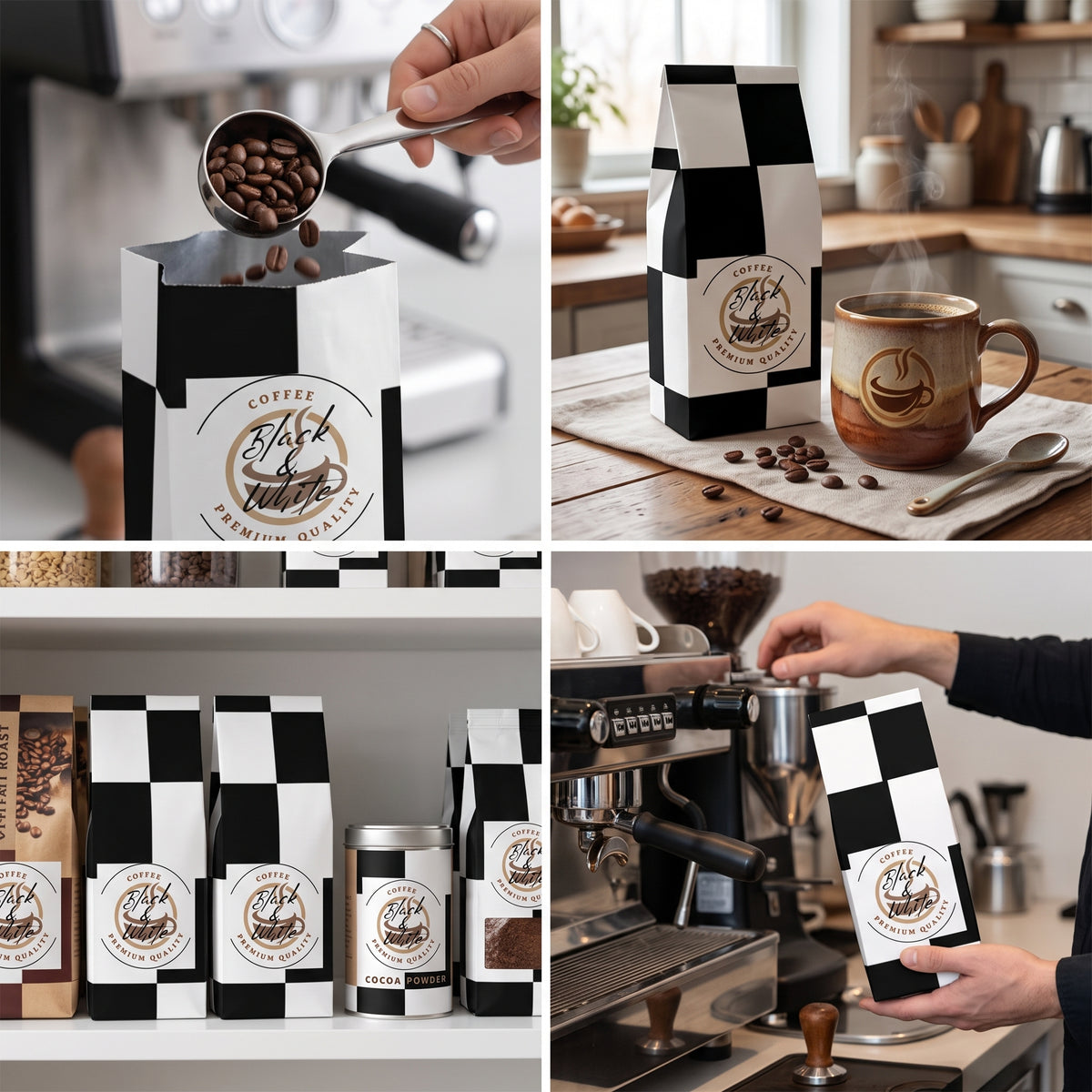 Black & White Coffee | Smith River Blend, 12oz Smooth Medium Roast