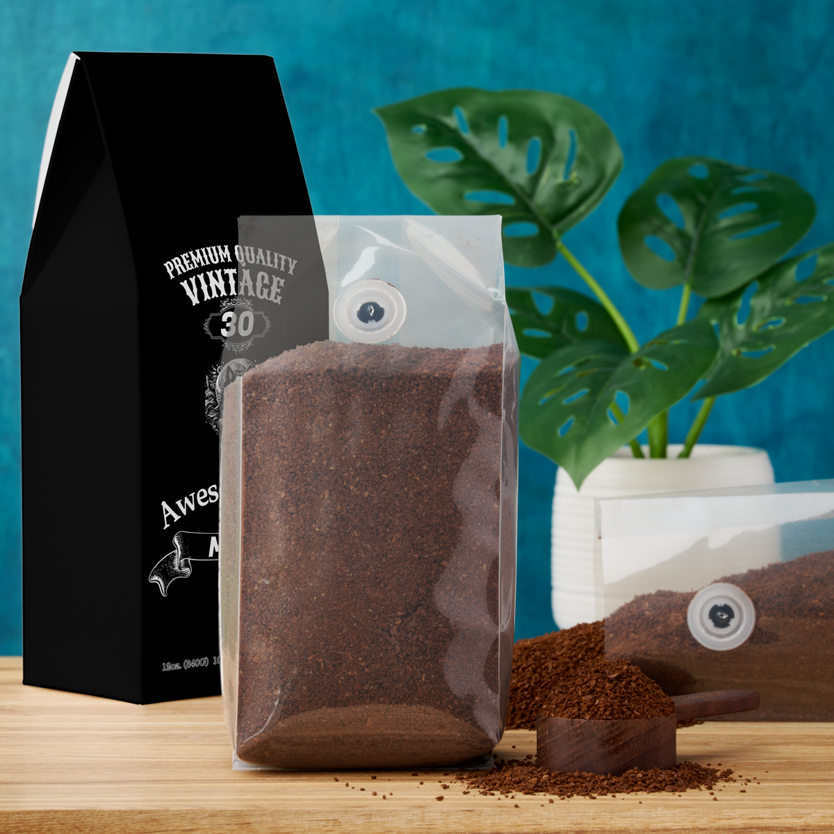 Funny Birthday Gift Coffee | Wolf Design, Smith River Blend 12oz