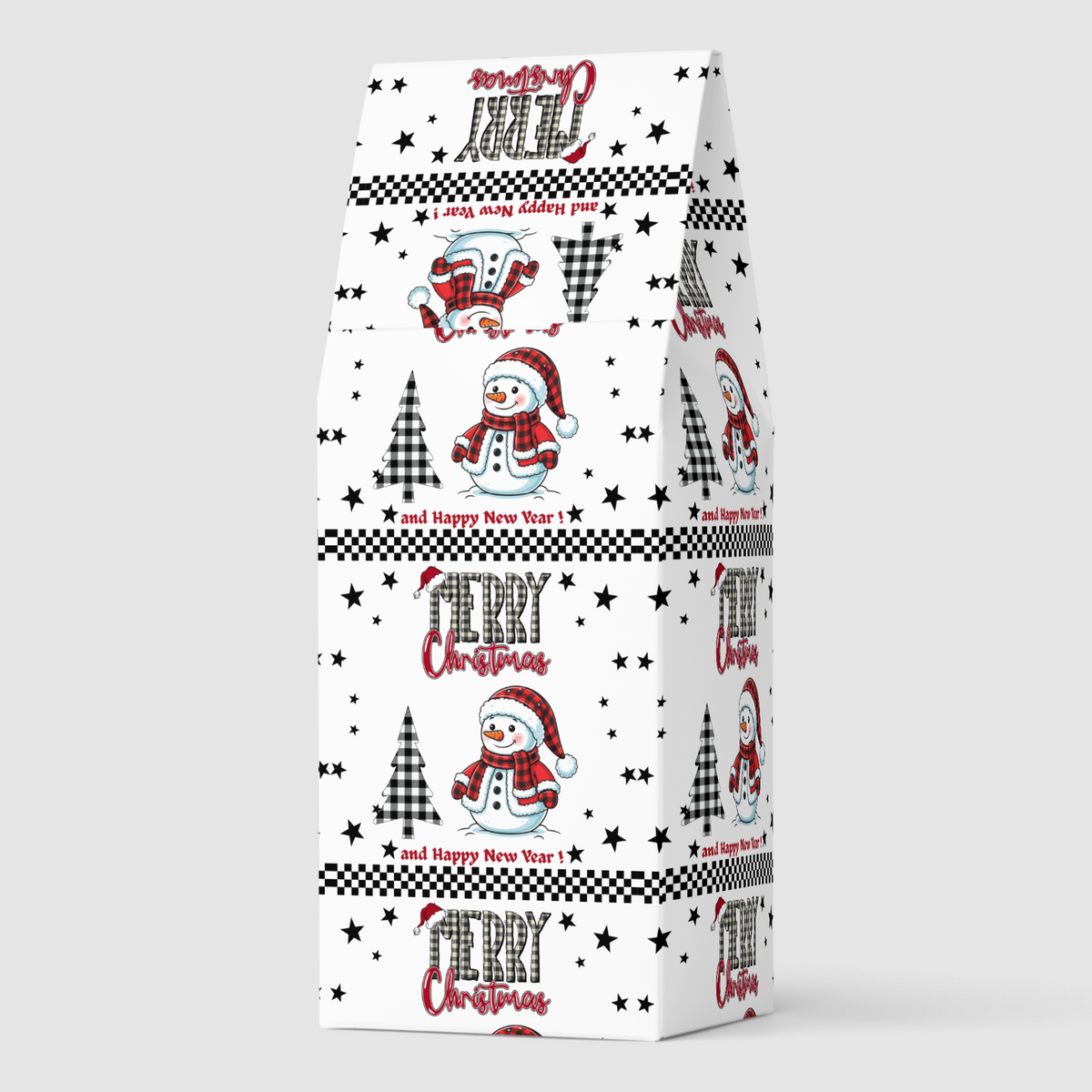 Christmas Snowman Roasted Coffee – Broken Top Blend, 12oz Gift for Coffee Lovers